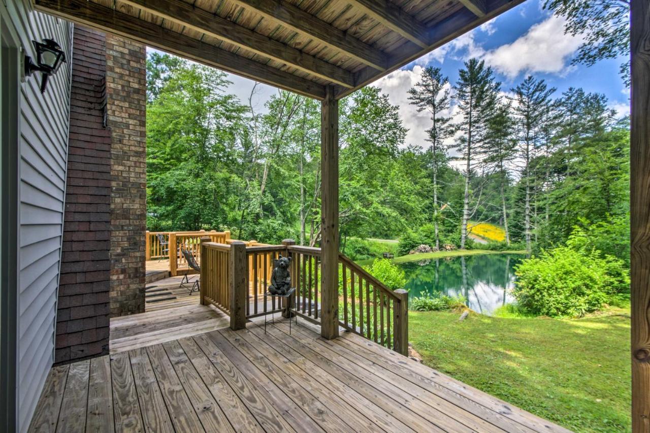 Serene Todd Getaway With Private Pond And Creek Views! Extérieur photo