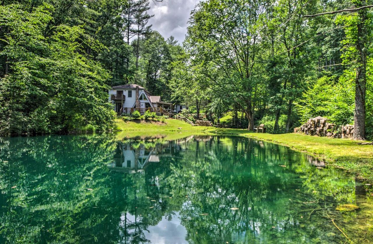 Serene Todd Getaway With Private Pond And Creek Views! Extérieur photo