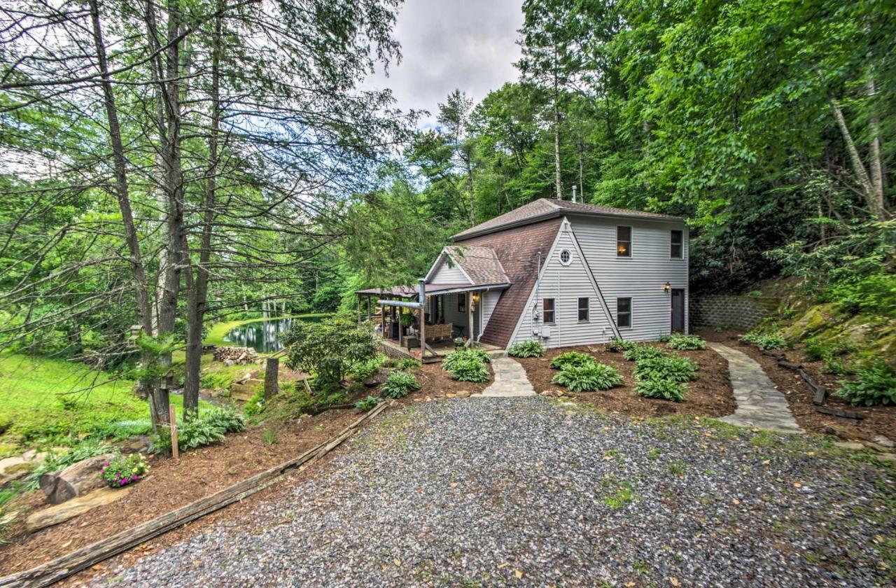 Serene Todd Getaway With Private Pond And Creek Views! Extérieur photo